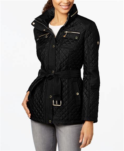 tj maxx michael kors coat|Michael Kors ladies padded coats.